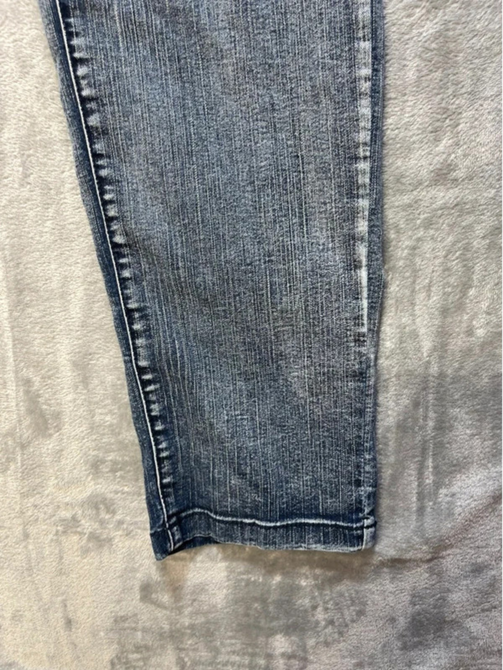 Bubblegum Jeans Womens Size 16 High Rise Y2K Acid Wash Stretch Skinny Denim - Picture 5 of 12